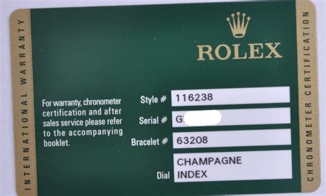 how long is rolex warranty.